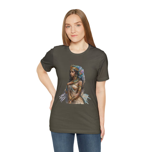 Ancient Egyptian Priestess - Short Sleeve Tee